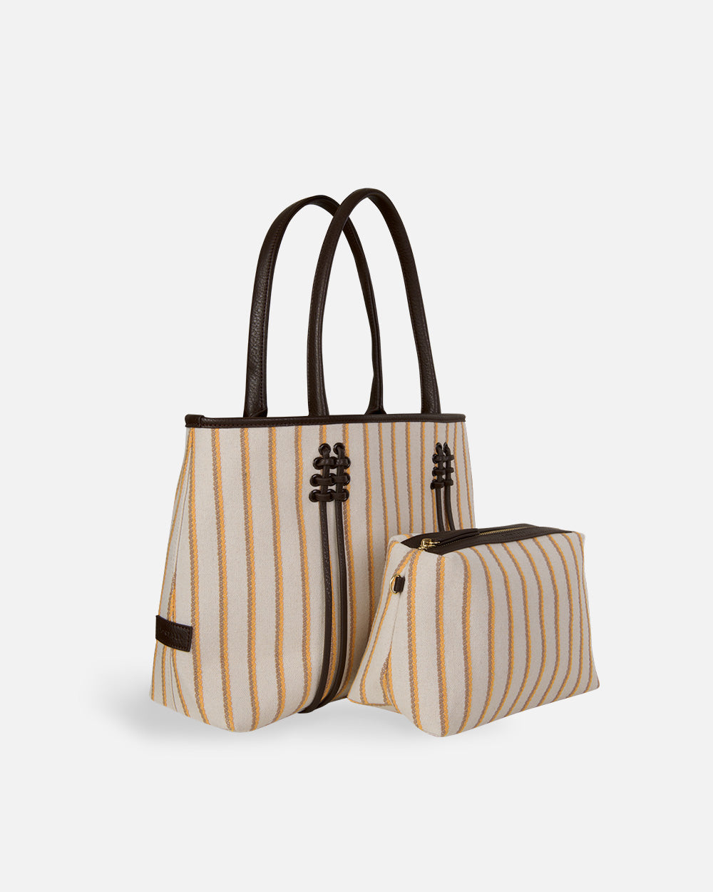 Bolso Benat Basket Small Beige