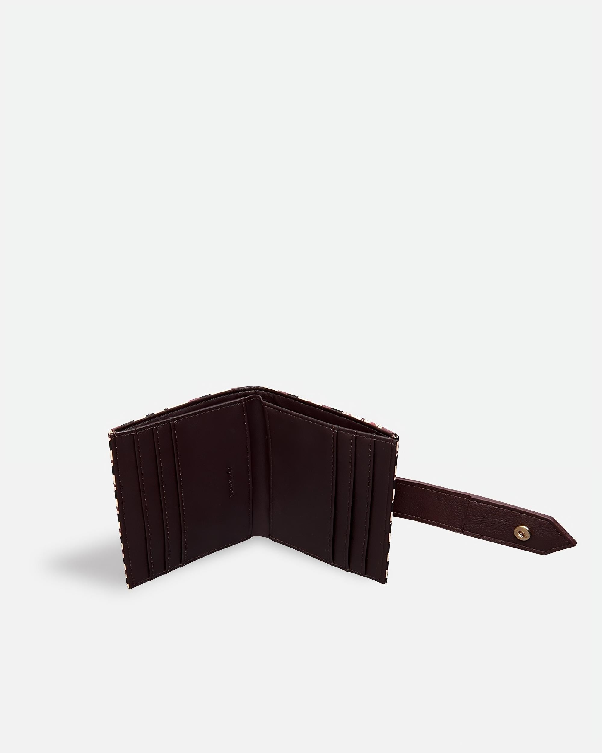 Billetera cuadrada Born Cherry