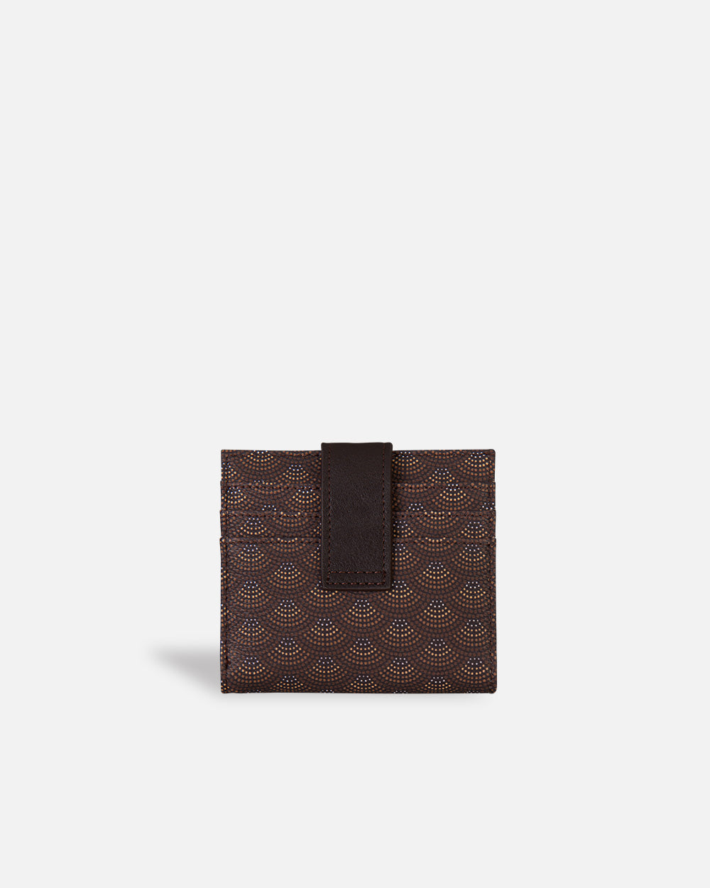 Billetera cuadrada Kubu Marron