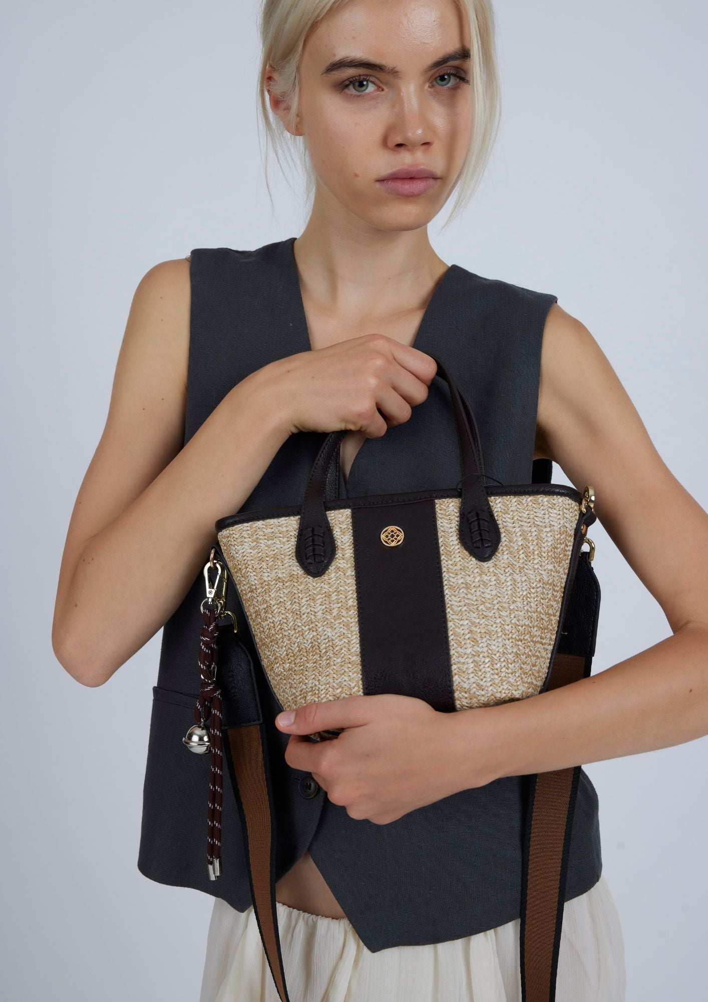 Bolso Tulum Tiny Marrón