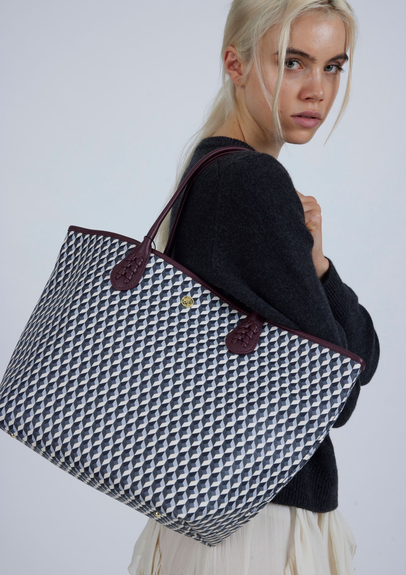 Bolso Born B&W Wine
