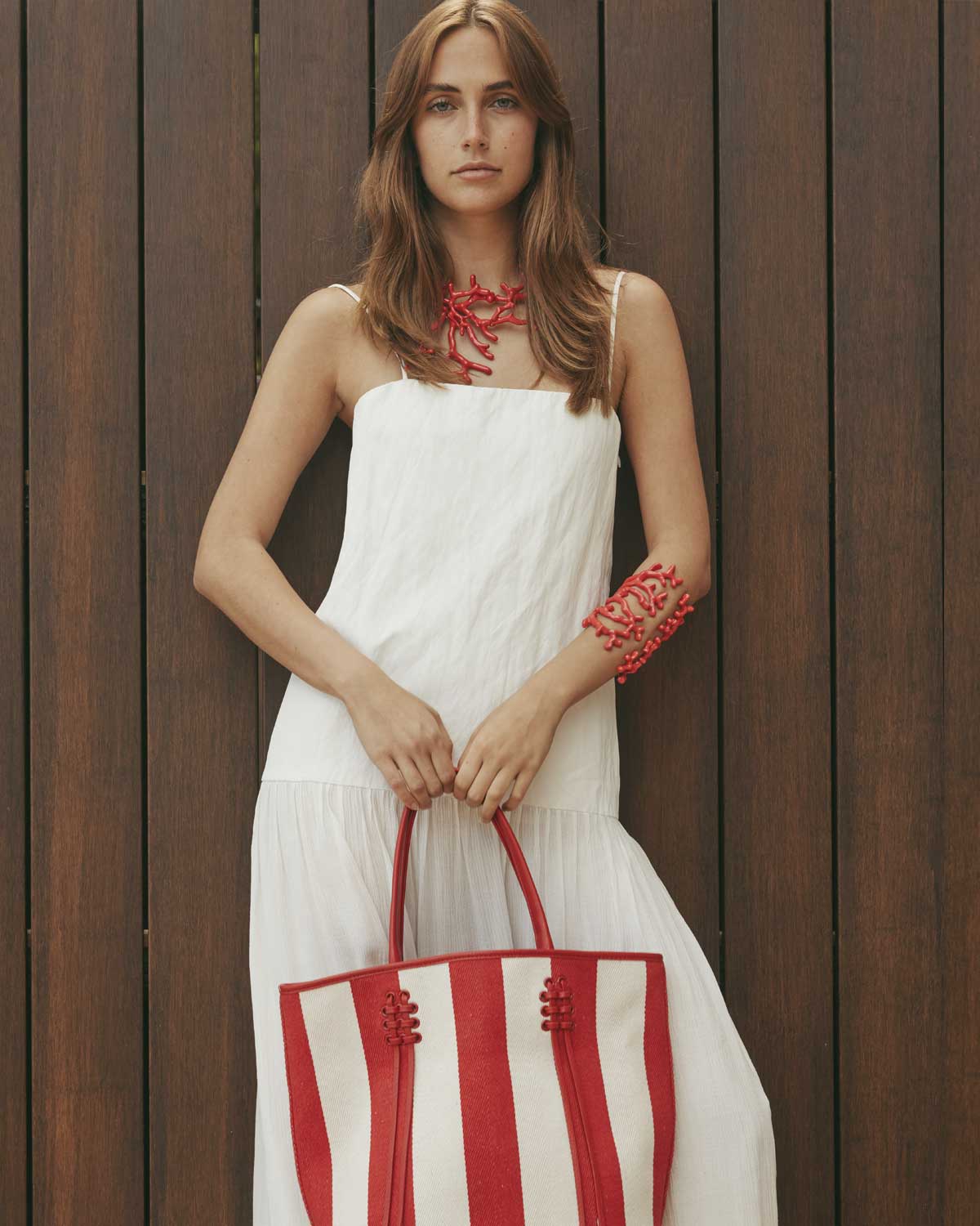 Bolso Le Marais Bucket Red