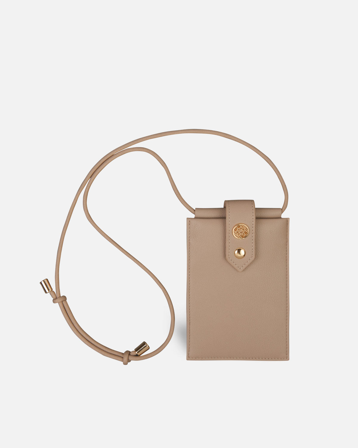 Funda móvil con cierre Basic Conscious Beige