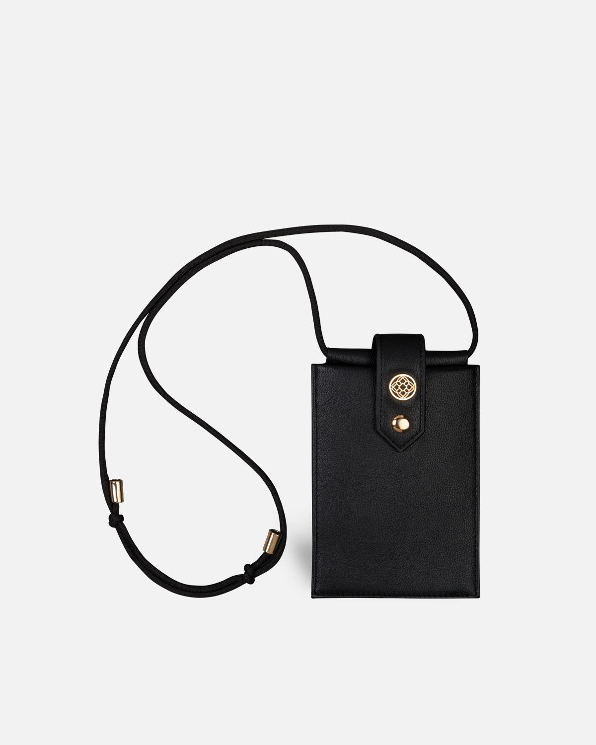 Funda móvil con cierre Basic Conscious Negro