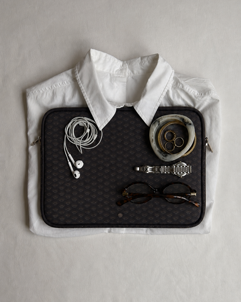 Funda Portátil Kubu Marrón