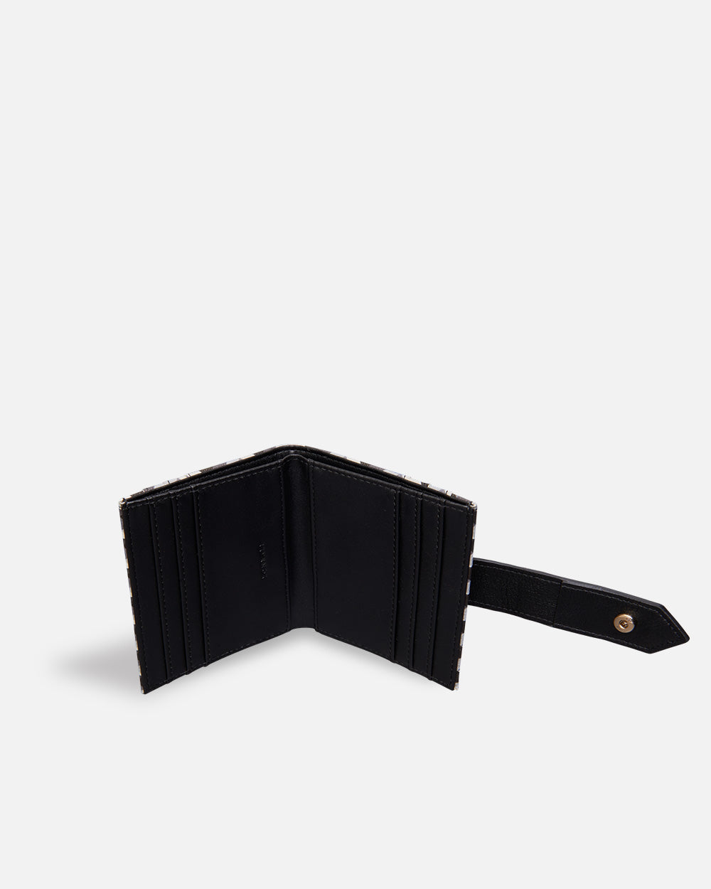 Billetera cuadrada Born B&W Negro