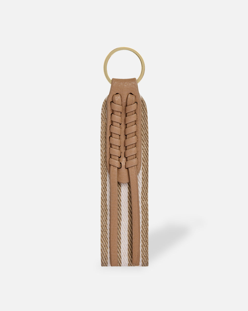 Llavero Stripes Beige