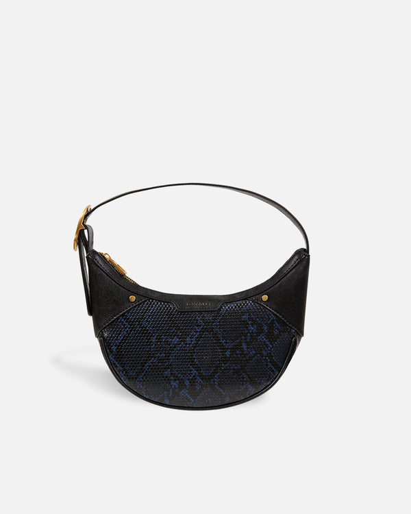 Bolso Halfmoon Snake Navy