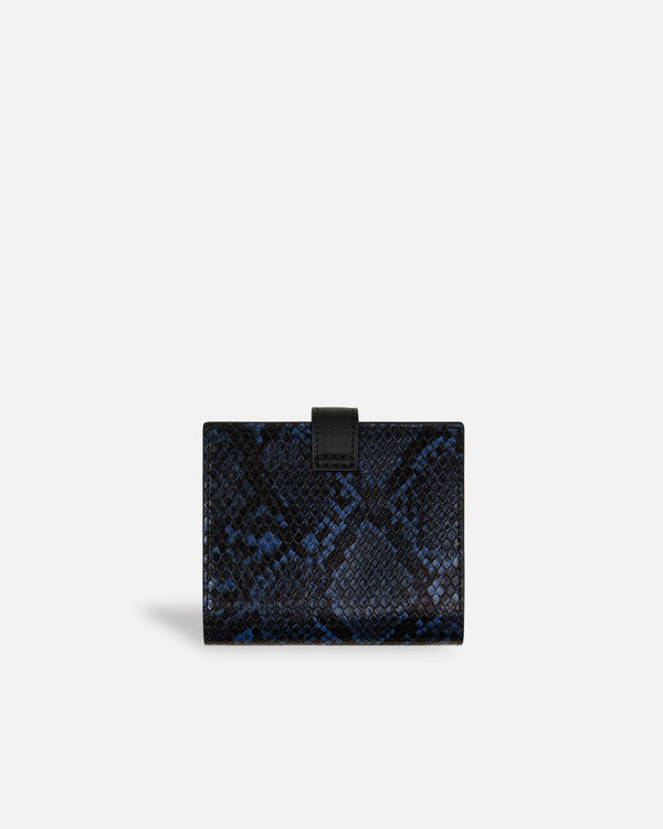 Billetera Snake Navy