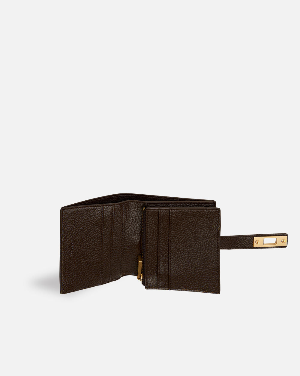 Billetera Snake Beige