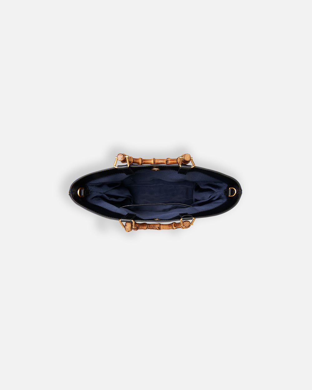 Bolso Medium Tote Snake Navy