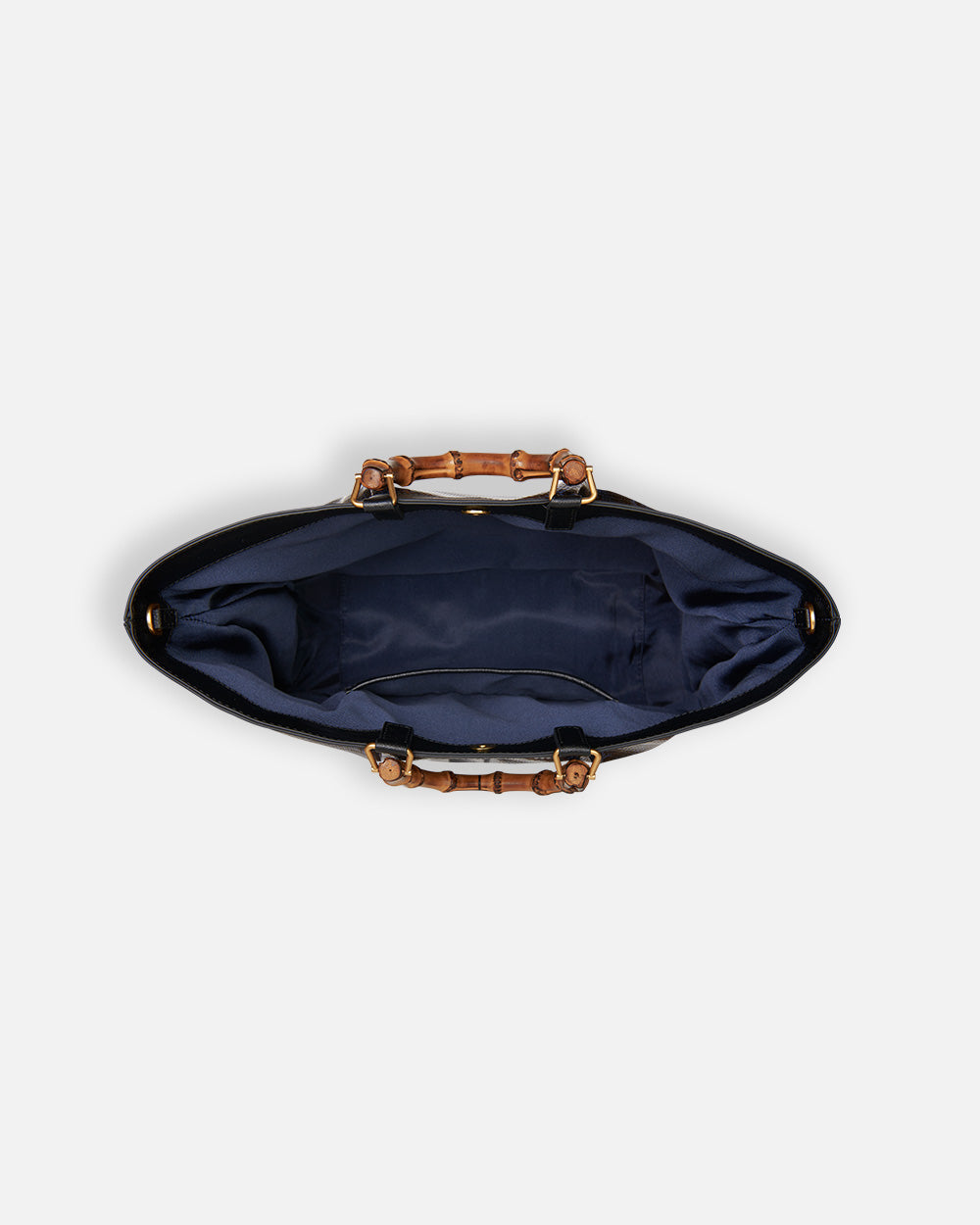 Bolso Large Tote Snake Navy