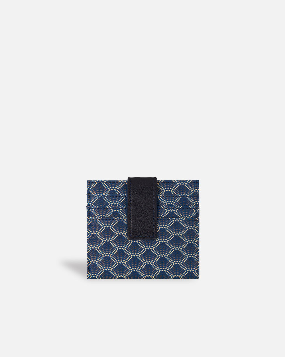 Billetera cuadrada Kubu Azul Marino