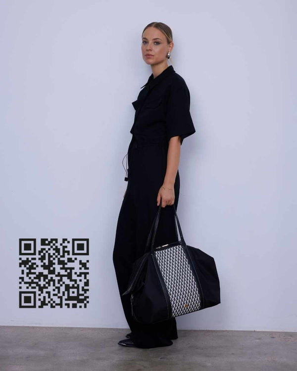 Bolso Shopper XL Lite Born B&W