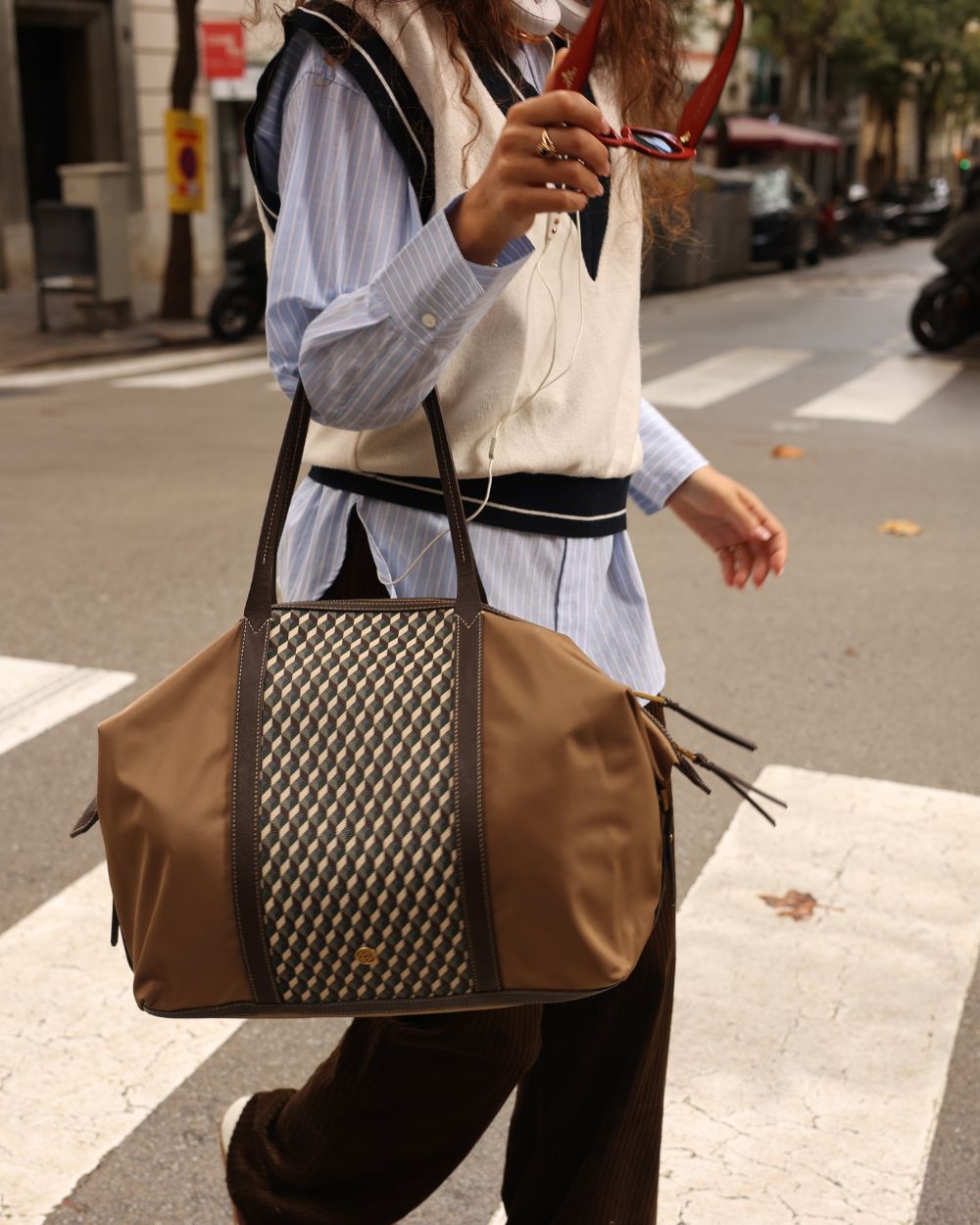 Bolso Shopper XL Lite Born Souris