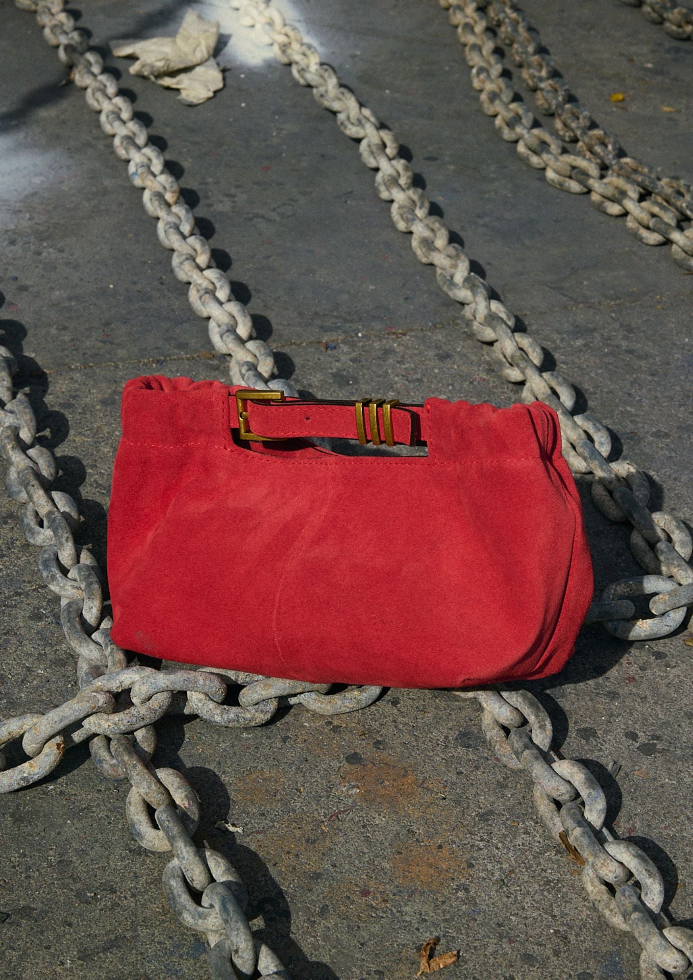Allegra Mini Pouch Red Fire