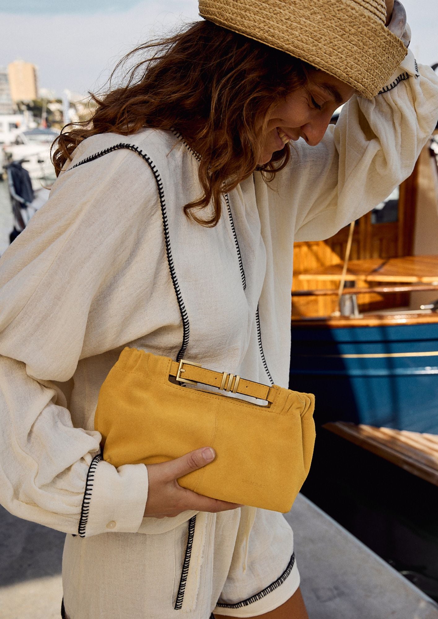 Allegra Mini Pouch Limón