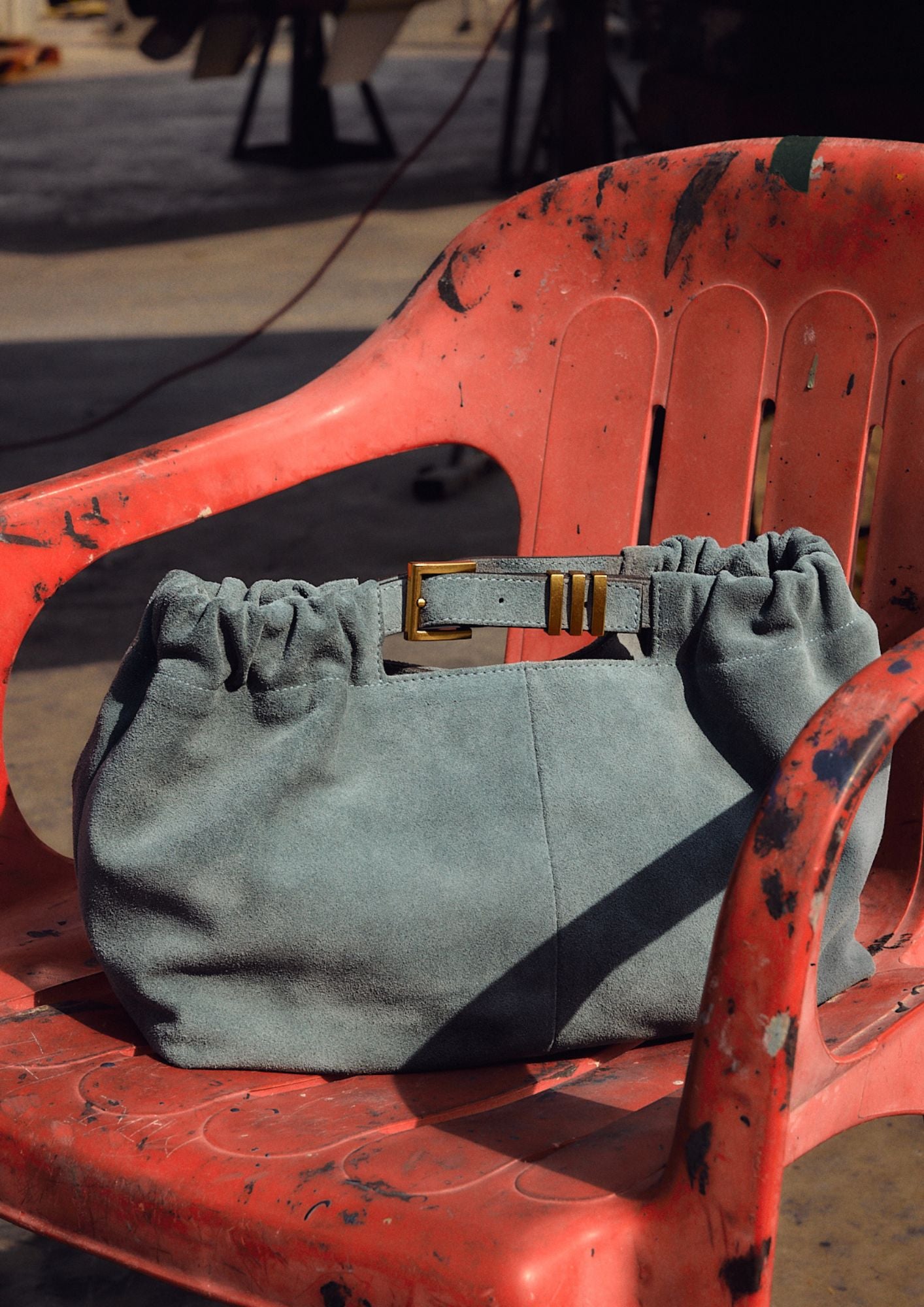 Allegra Pouch Mineral Blue