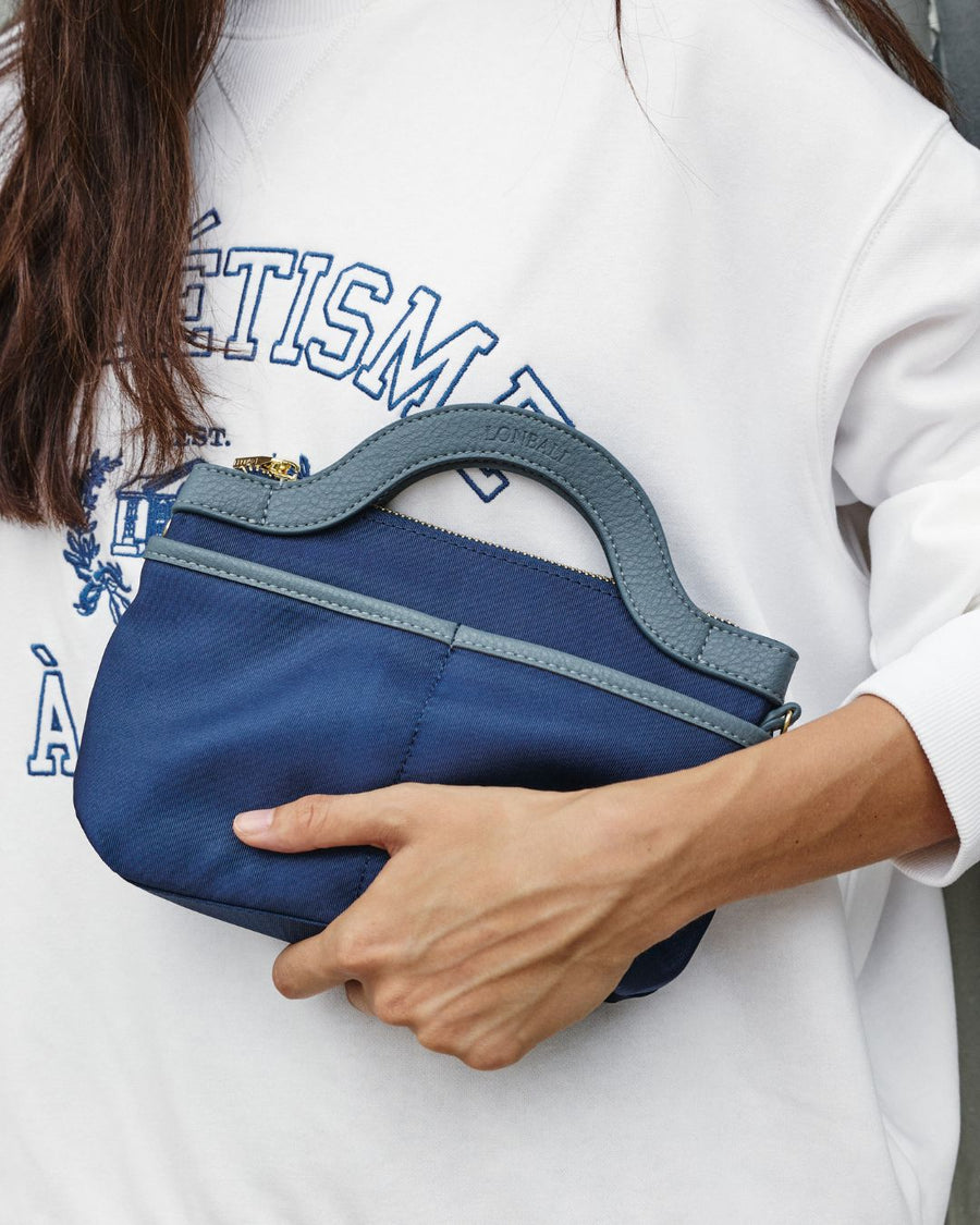 Handbag Kubu Arrow Navy