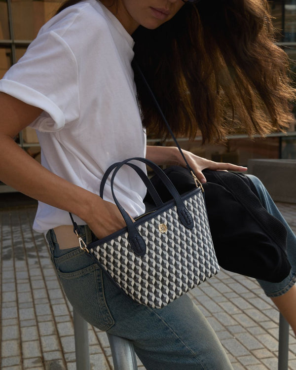 Bolso Born Tiny B&W Navy