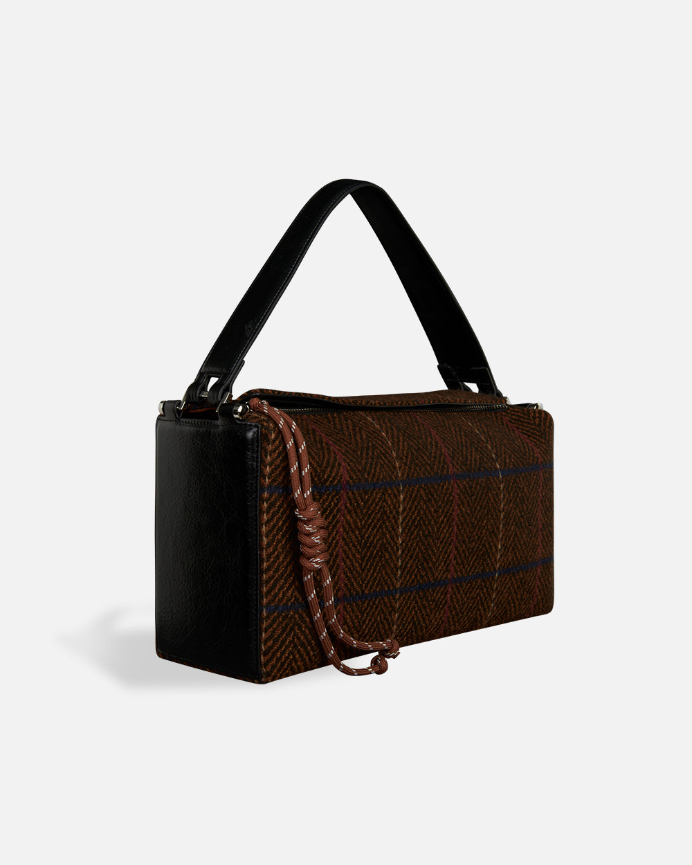 Chicago Bag Tartan Black