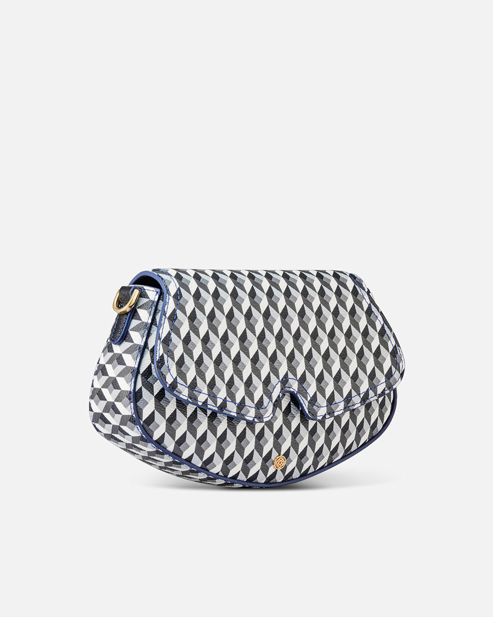 Crossbody  EyeflapBorn B&W Navy