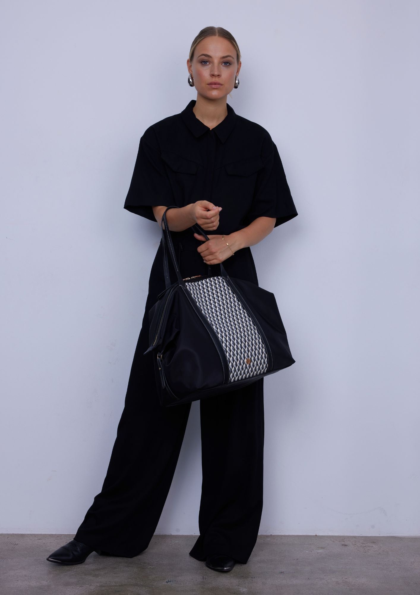 Bolso Shopper Lite Born B&W