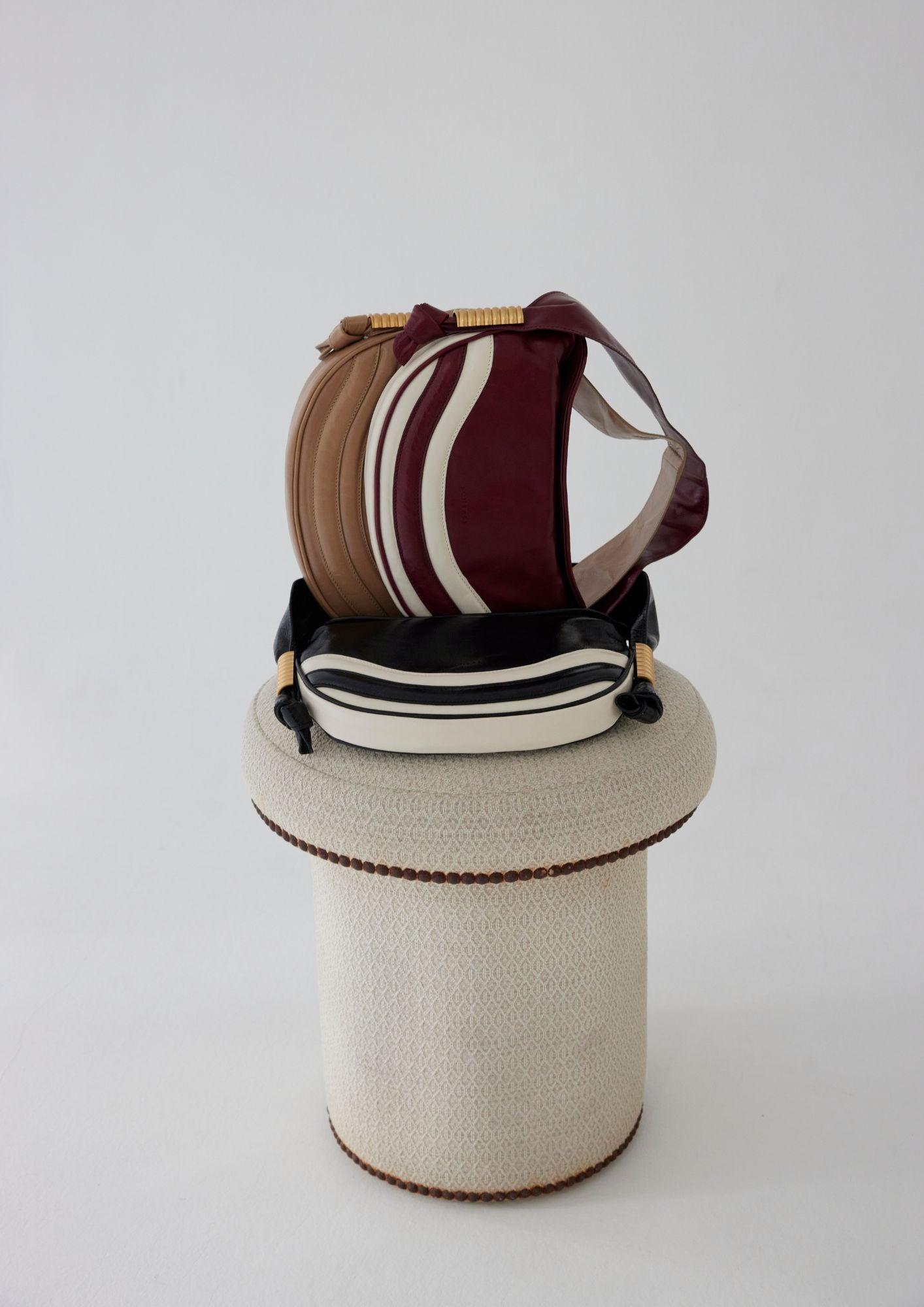 Penelope Shoulder Bag Black & White