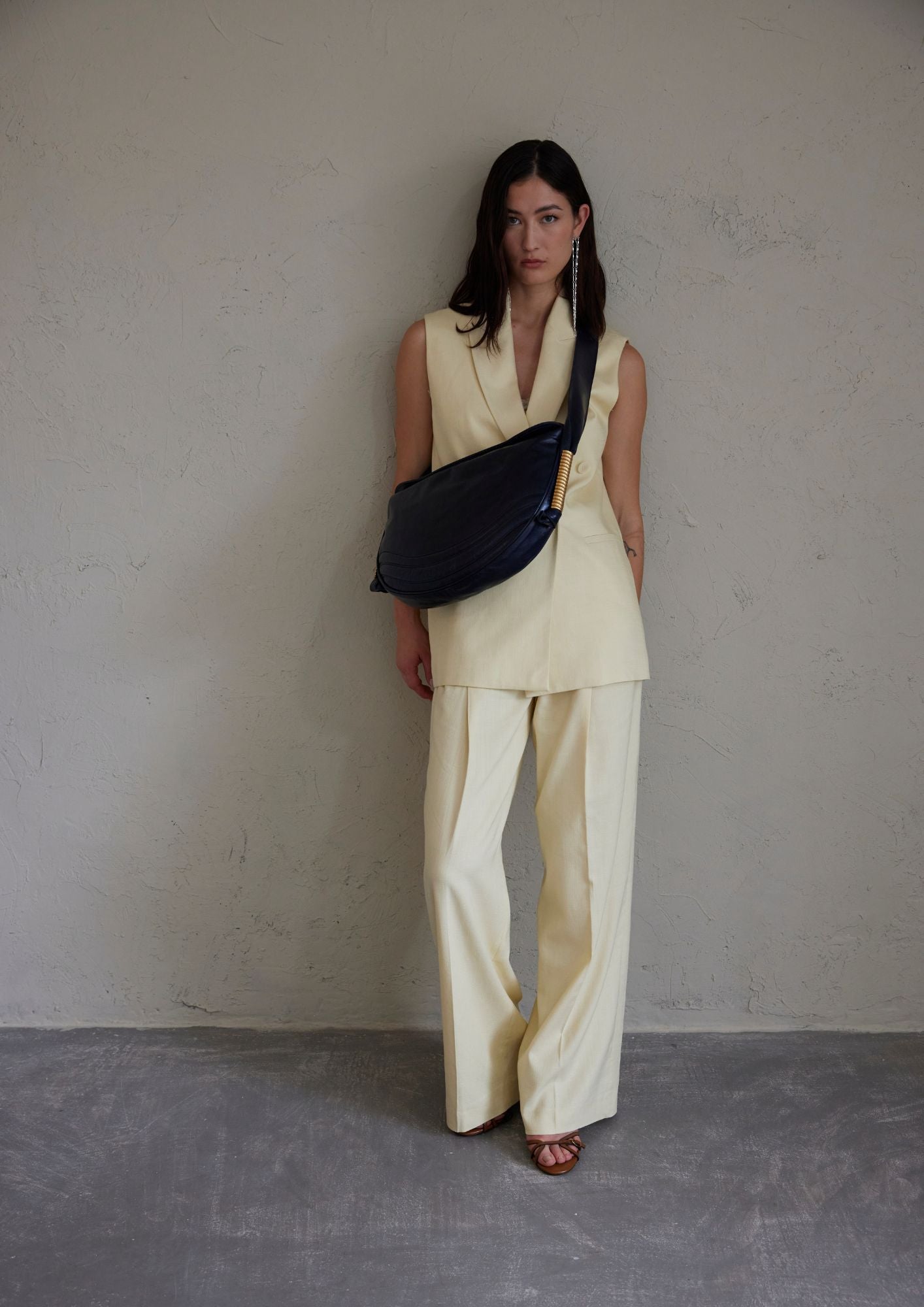 Penelope Crossbody Azul Marino