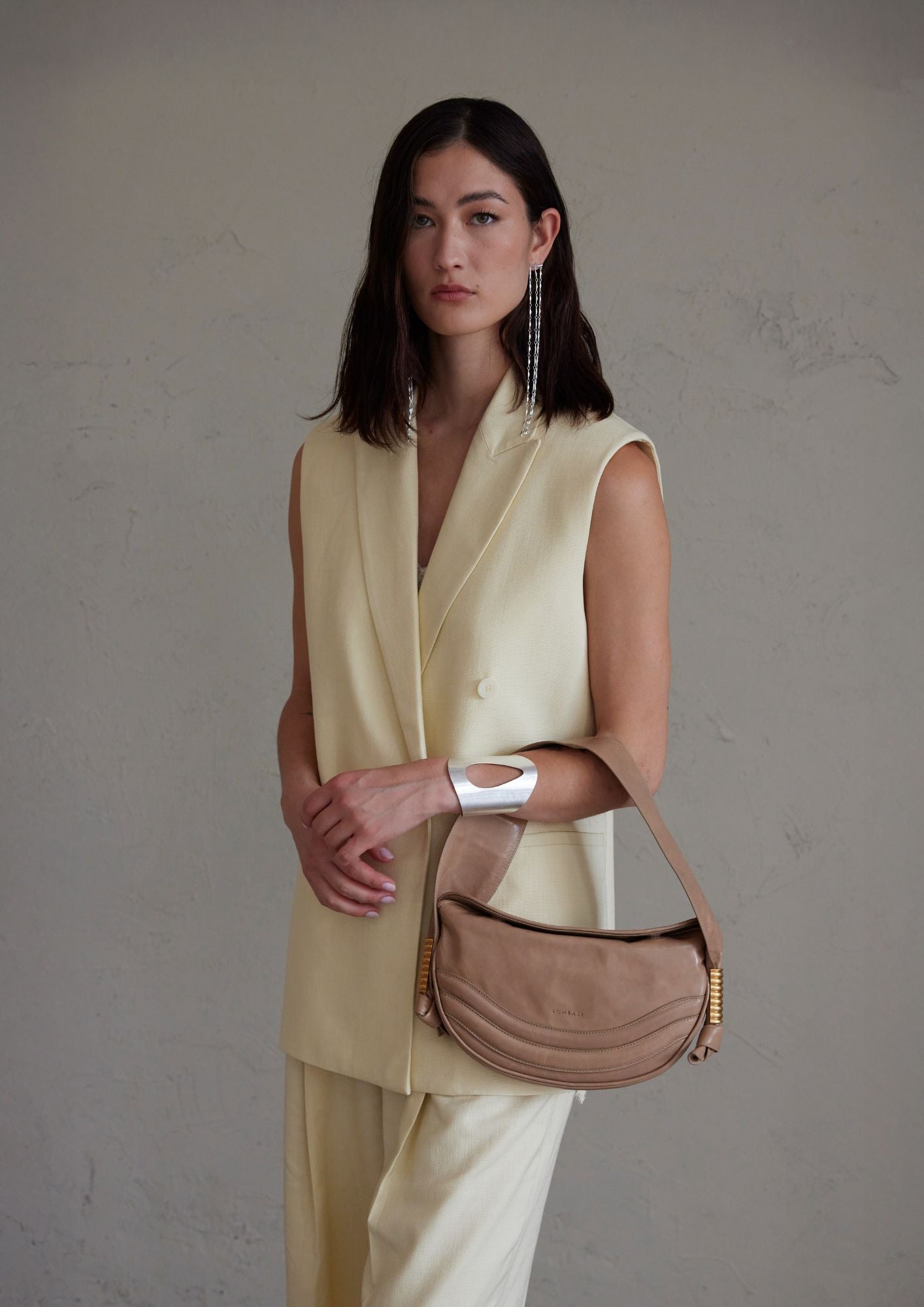 Penelope Shoulder Bag Beige