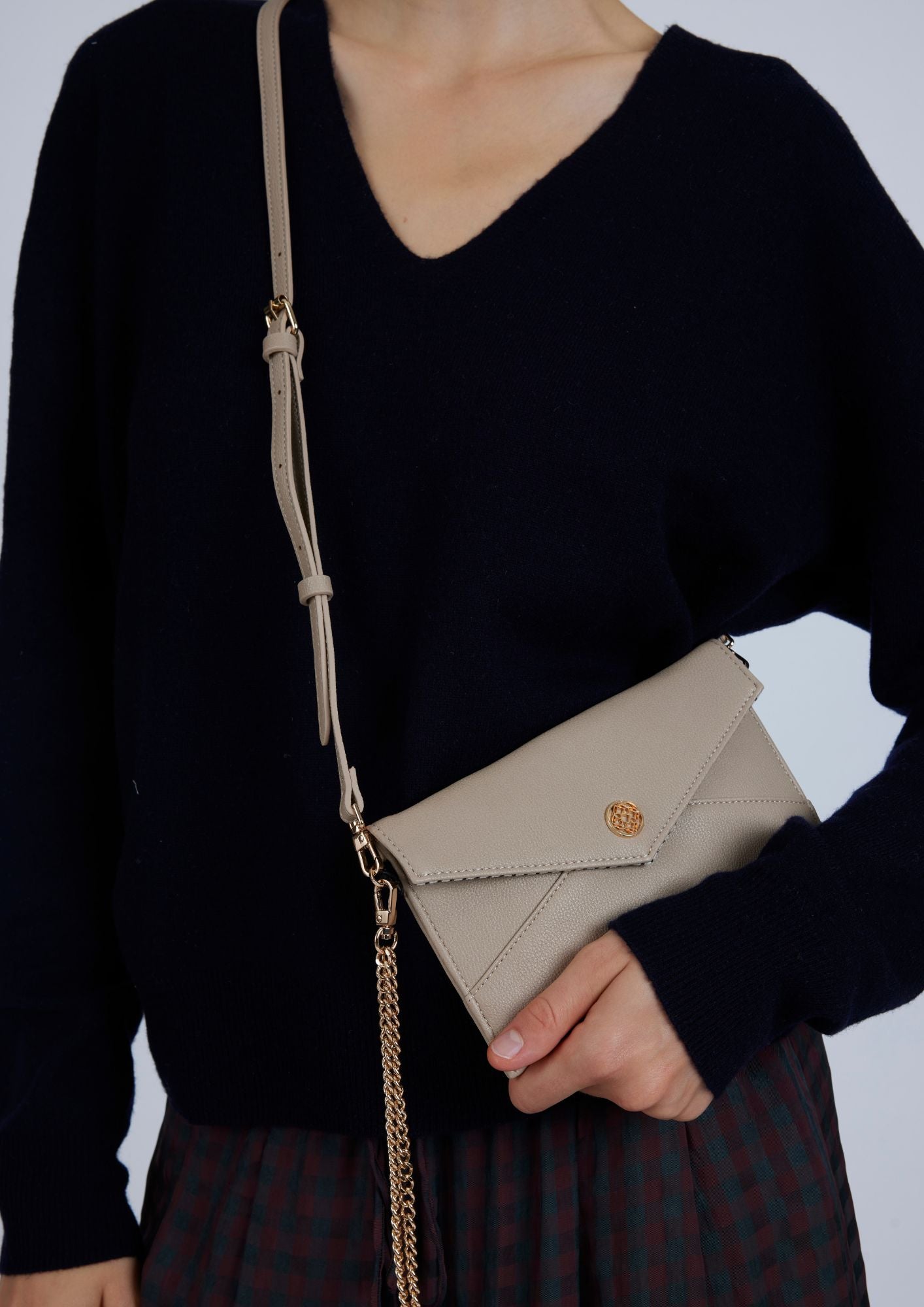Cartera XXL Basic Beige