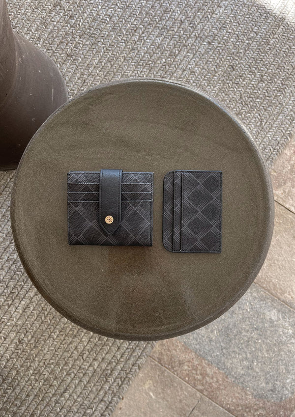 Billetera cuadrada Kensington Dark