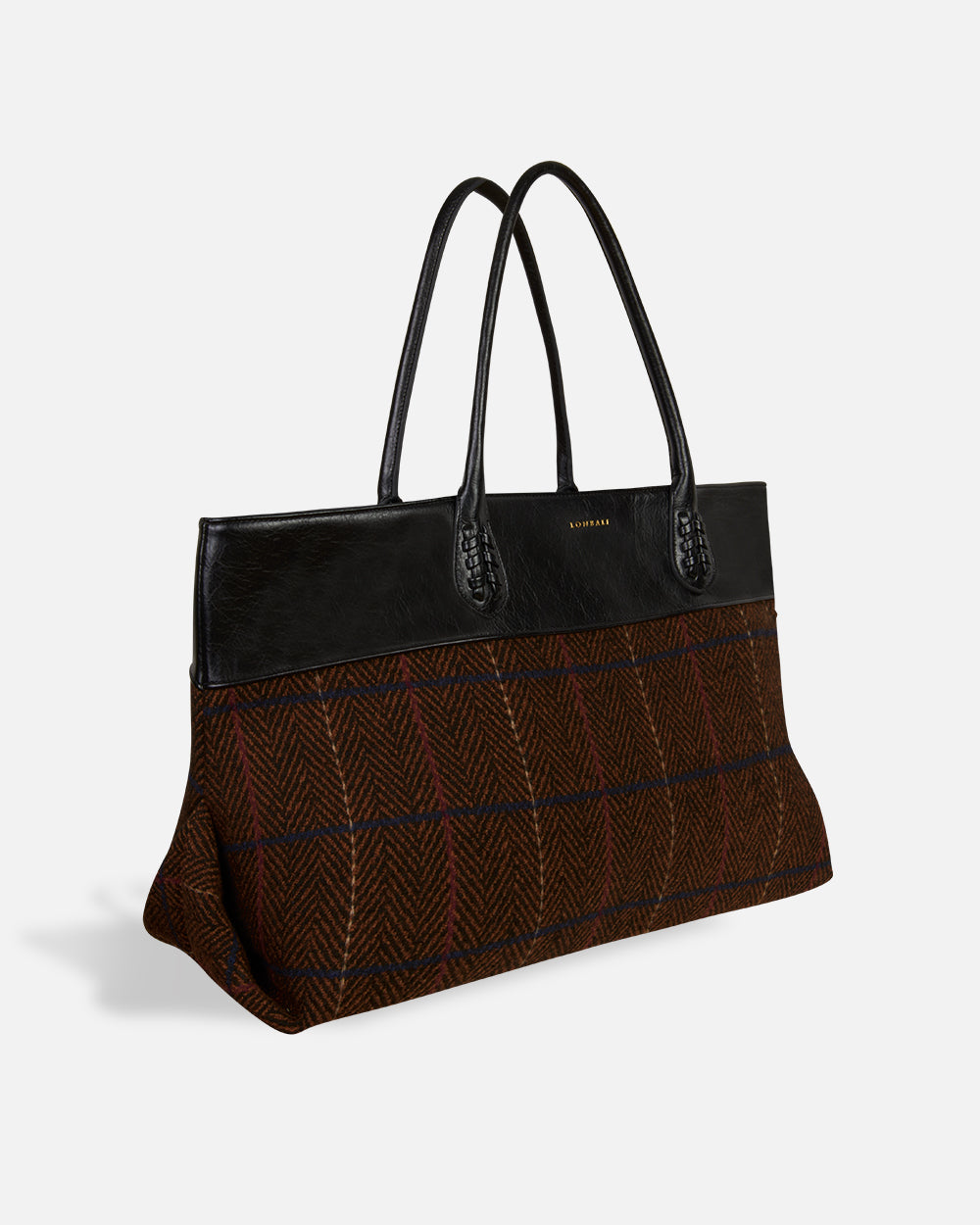 Edinburgh Bag Tartan Black