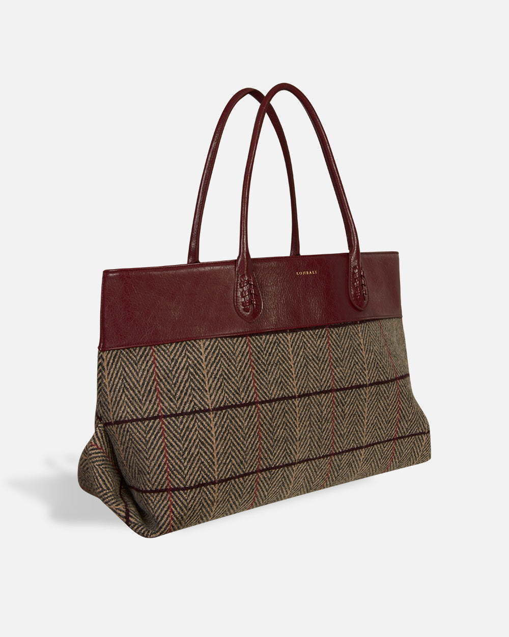 Edinburgh Bag Tartan Red