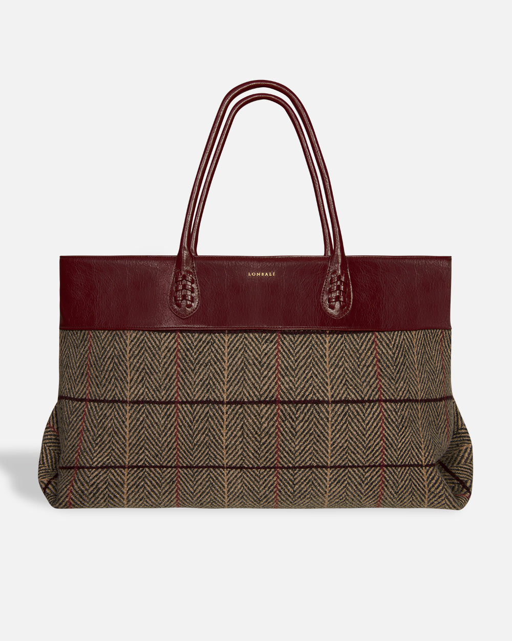 Edinburgh Bag Tartan Red