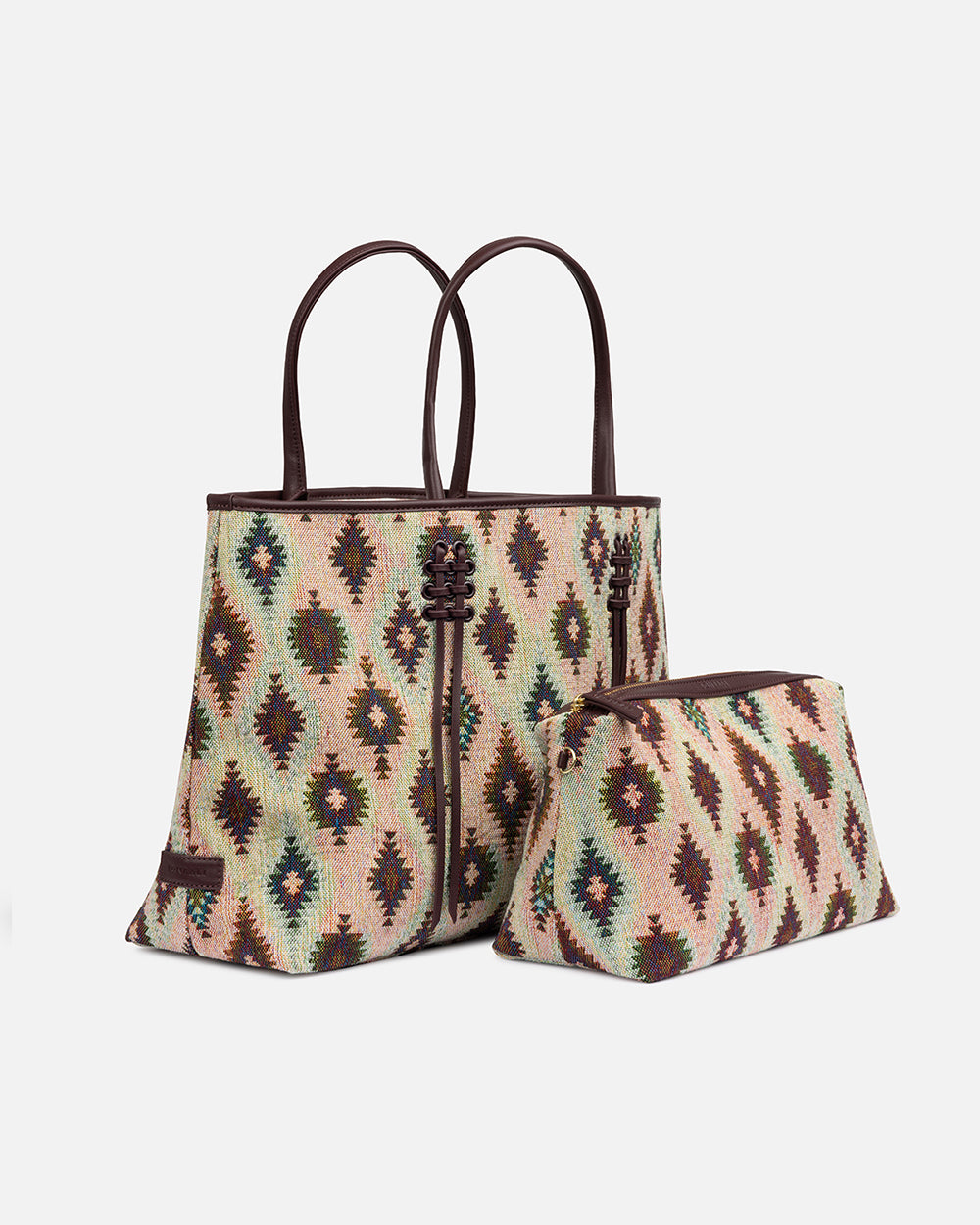 Inca Large Shopper in Burgundy