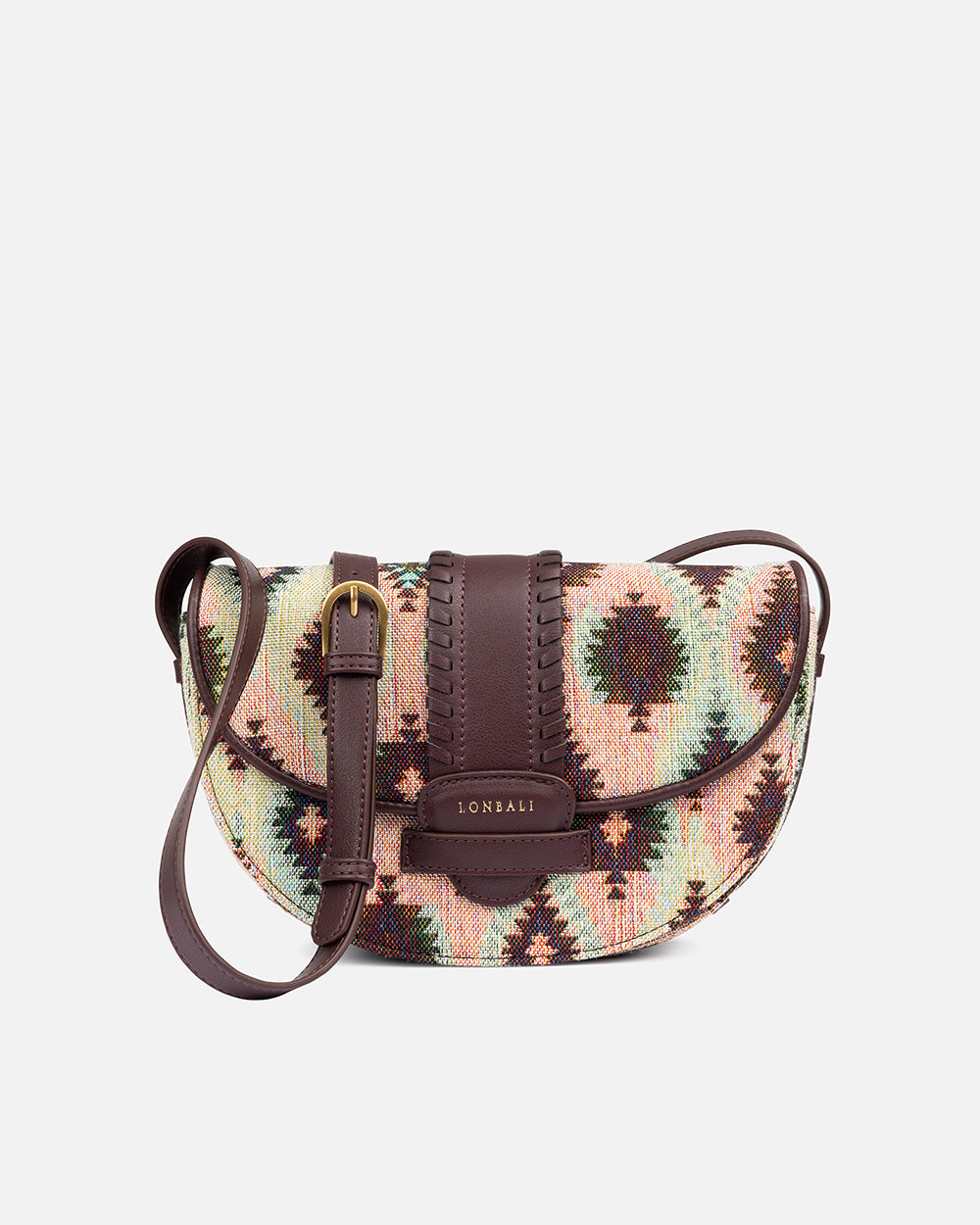 Inca Crossbody in Burgundy