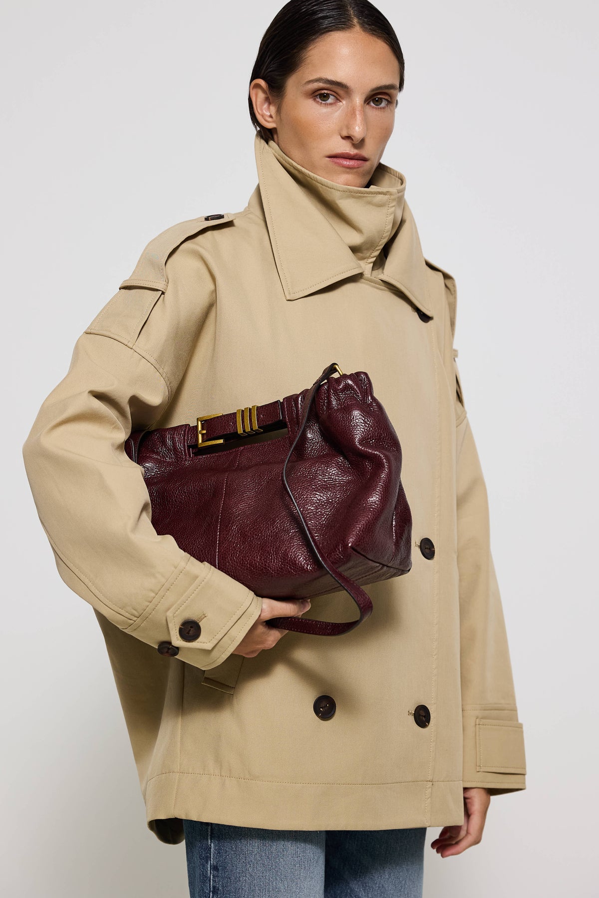 Allegra Pouch Bordeaux