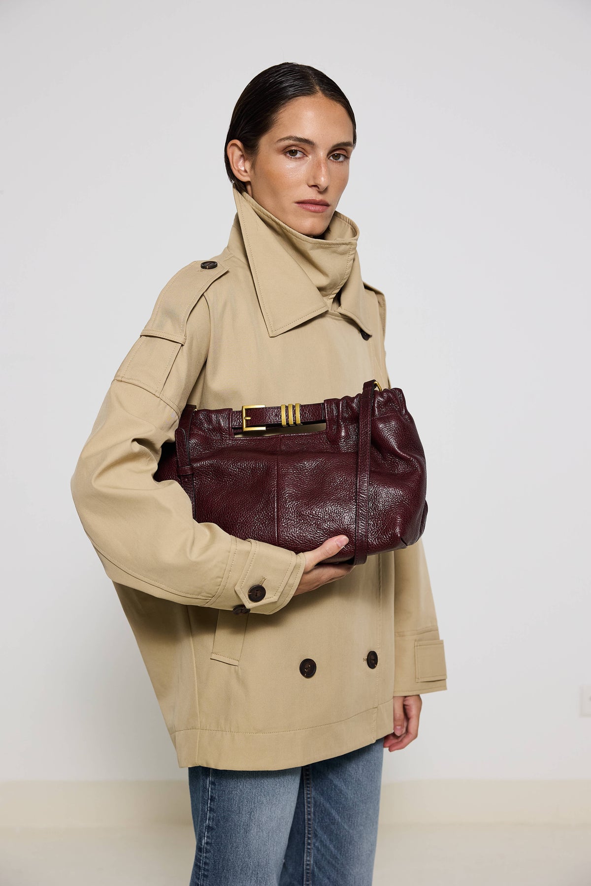 Allegra Pouch Bordeaux