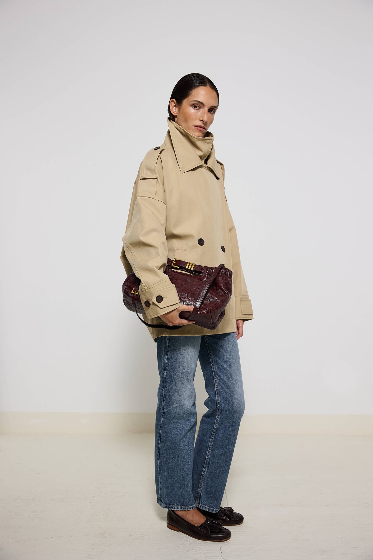 Allegra Pouch Bordeaux