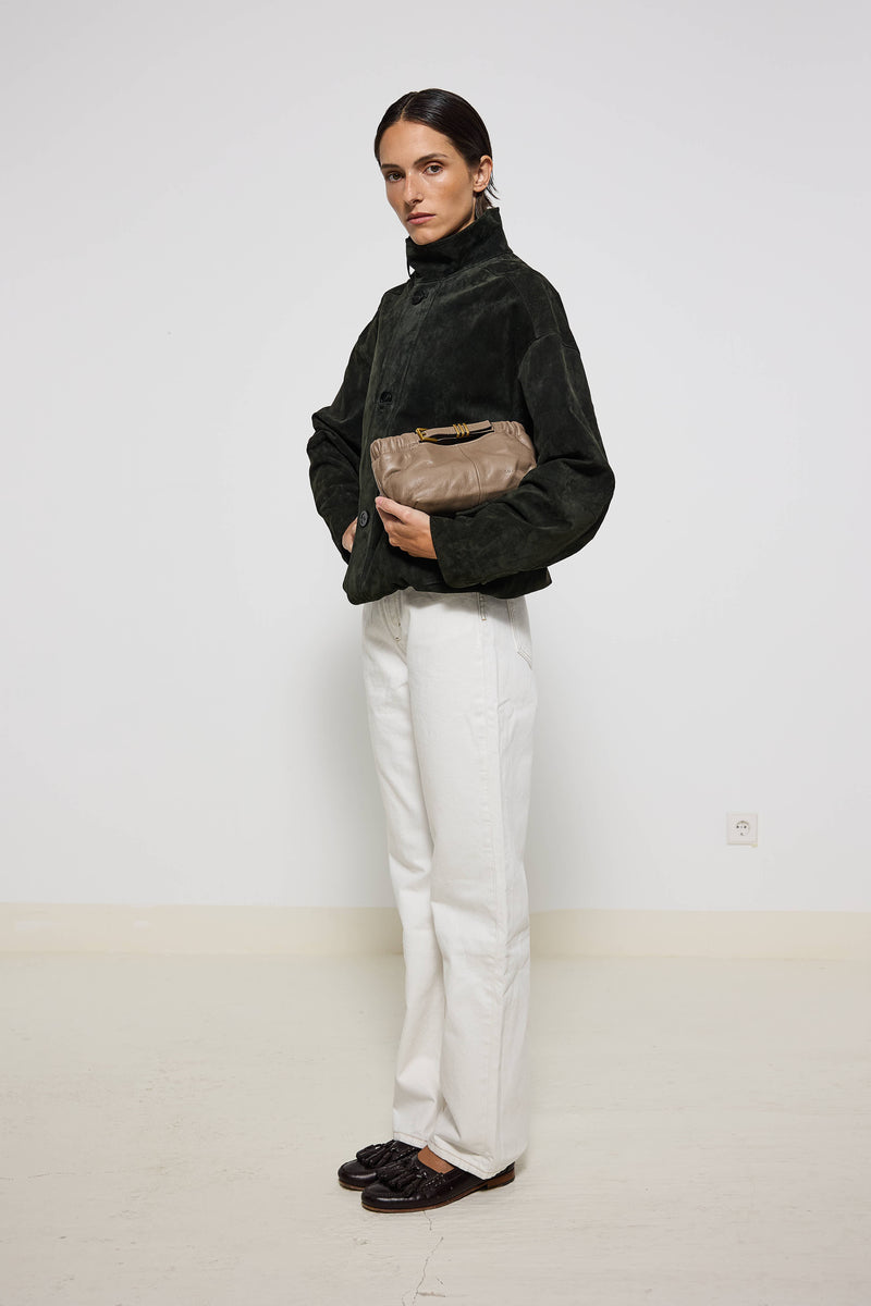 Allegra Mini Pouch Taupe