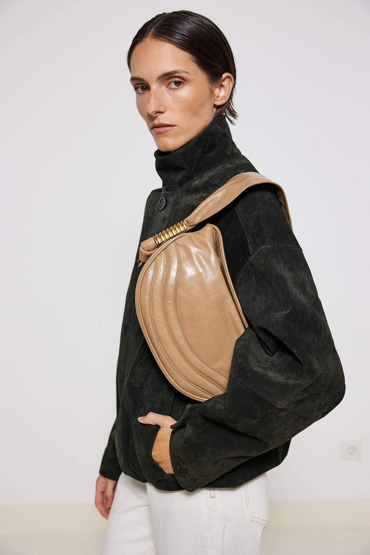 Penelope Shoulder Bag Beige