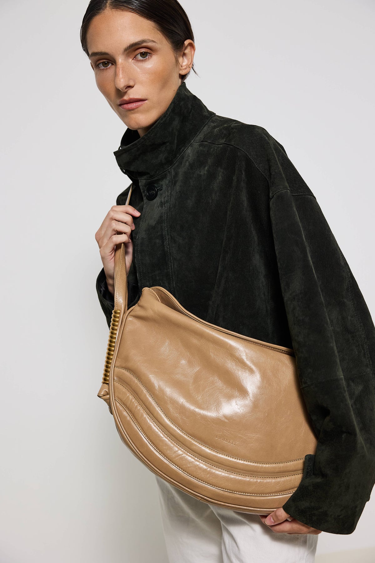 Penelope Crossbody Beige