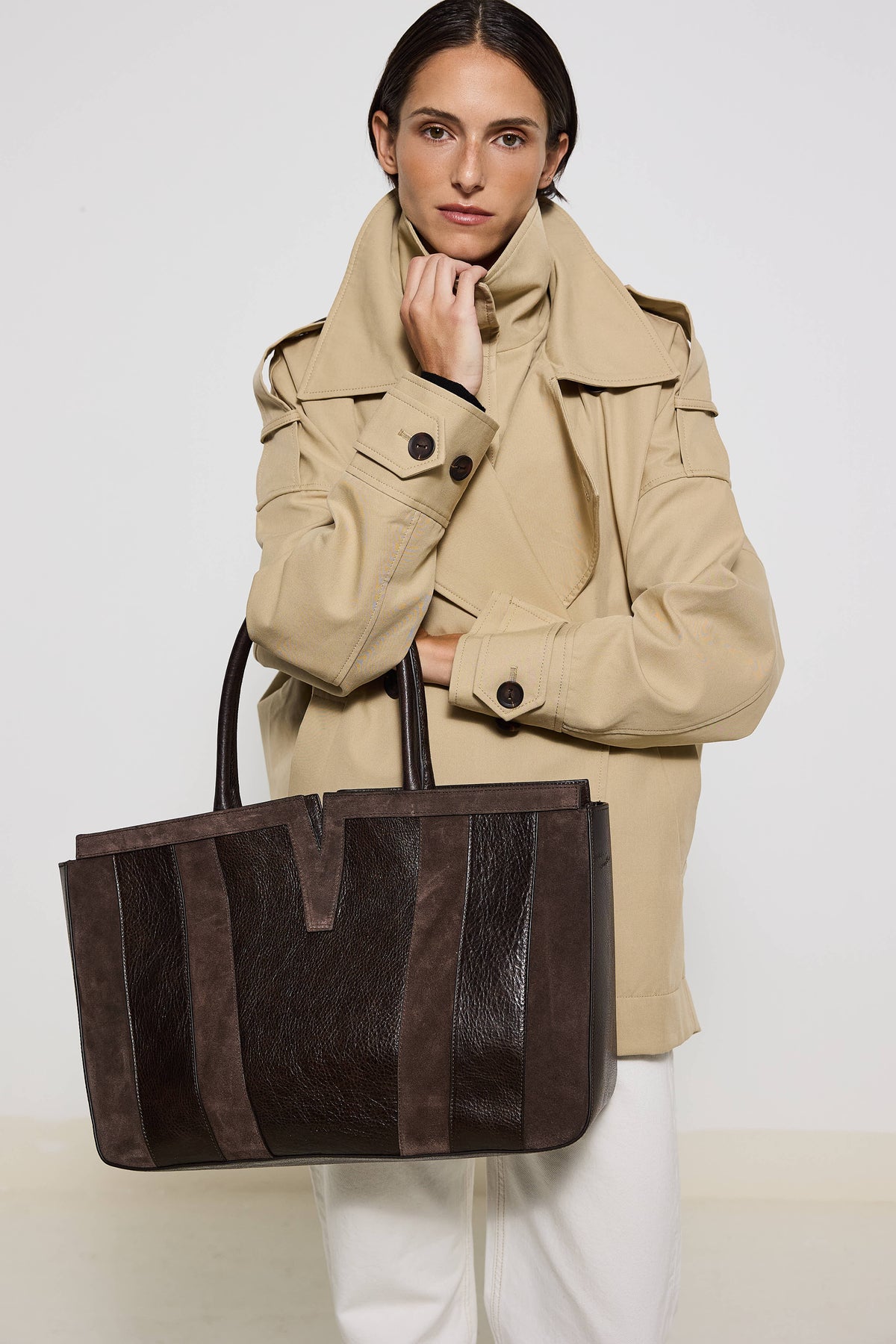 Carolina Tote Marrón