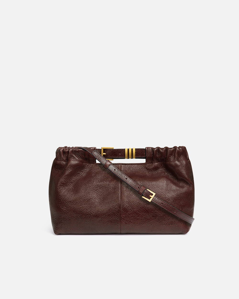 Allegra Pouch in Chestnut Brown