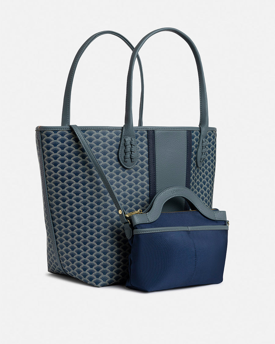 Handbag Kubu Arrow Navy
