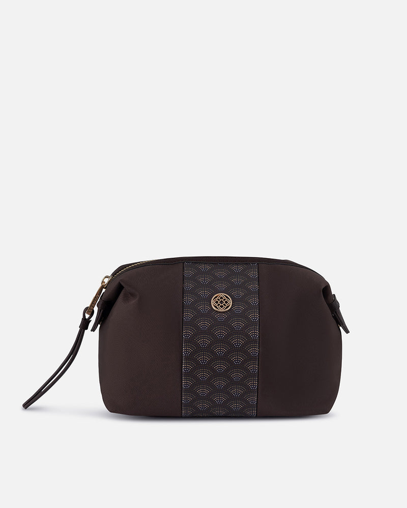 Lite  Small Toiletry Bag -Kubu Brown