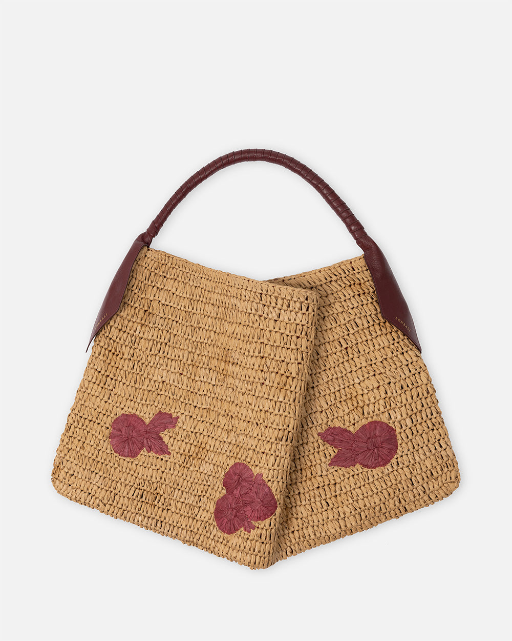Lena Bag Raffia Red