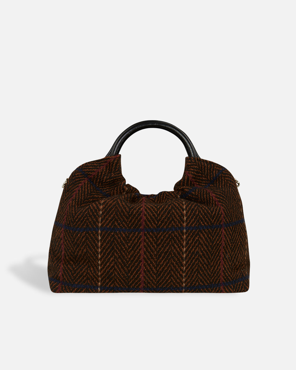 Lucca Bag Large Tartan Black
