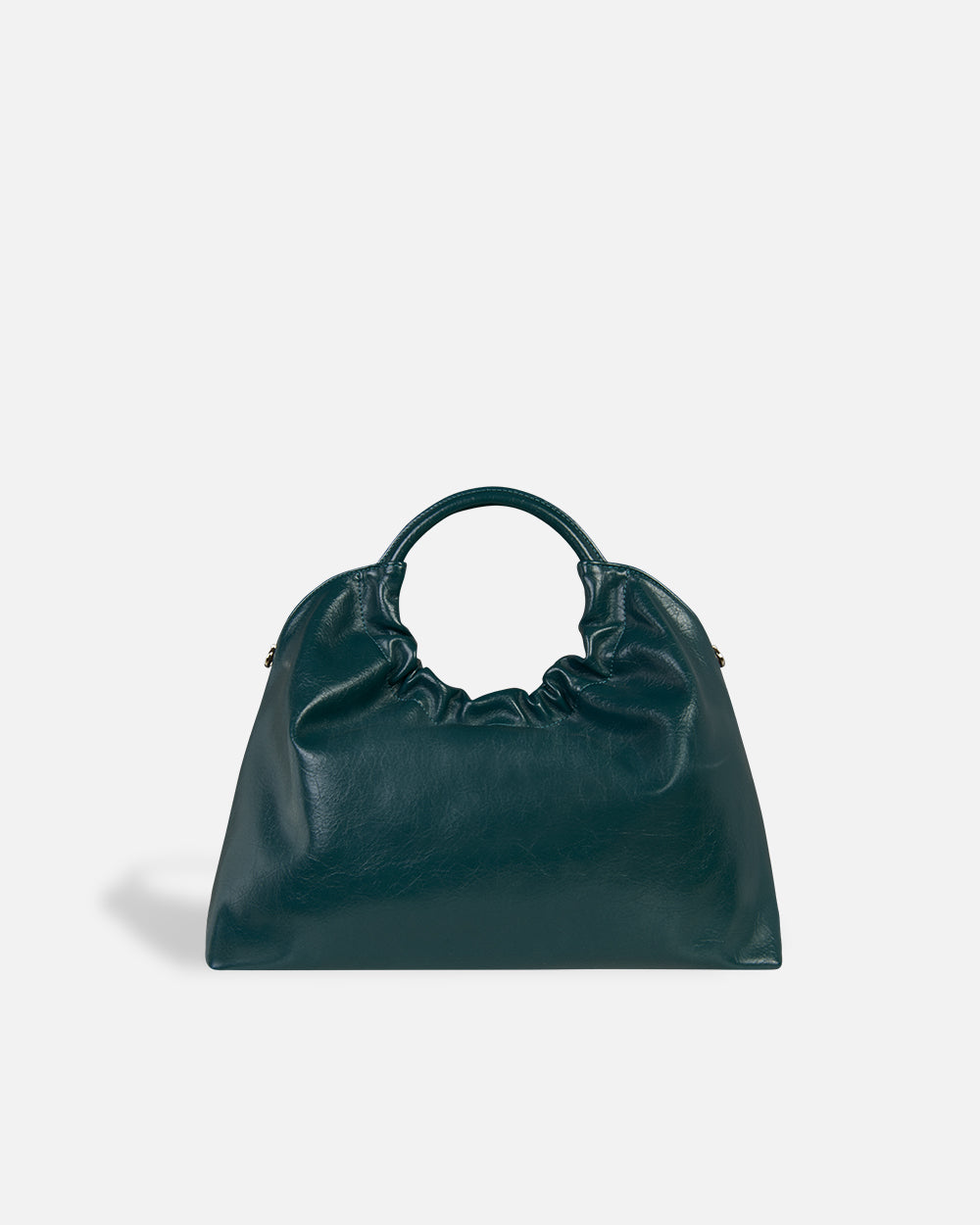 Borsa a mano Lonbali pelle color verde acquamarina